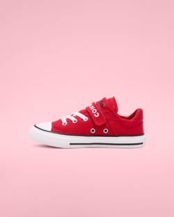 Converse Double Strap Easy-On Chuck Taylor All Star Fiu Rövidszárú Fekete/Piros/Fehér | ZYHTUKC-HU